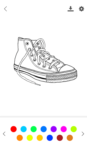 Sneaker Coloring Book - Sneaker Art