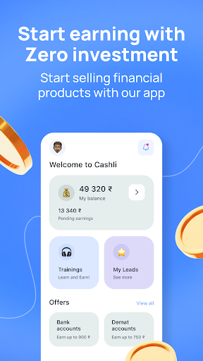 Android application Cashli: Money Earning App screenshort