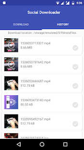 Video Downloader for Facebook & Instagram -FISaver Screenshot