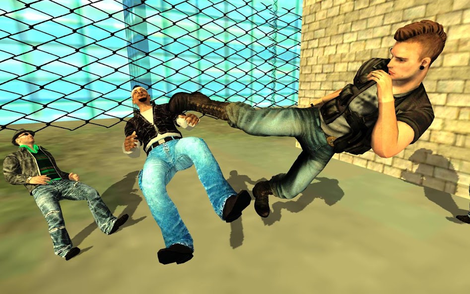 Gangster Fight Club Juegos 3D: 1.0 APK + Mod (Unlimited money) untuk android
