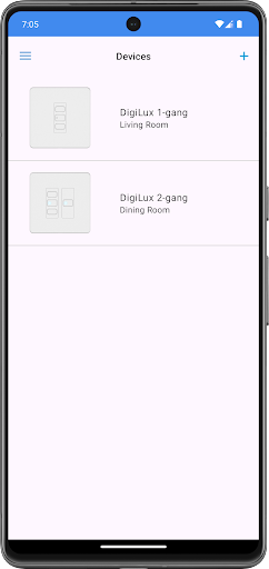 Android application Orcomm Connect screenshort