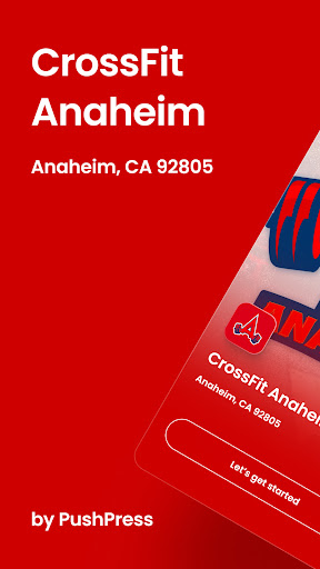 Android application CrossFit Anaheim screenshort