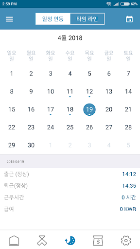Job Schedule Screen 3