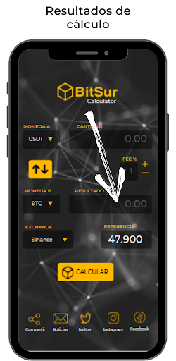 BitSur Calculator Screen 3