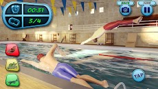 水泳 プール 水 人種 上り坂 ラッシュ 水 レーシングのおすすめ画像4