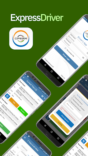 Android application Operr Express Driver screenshort