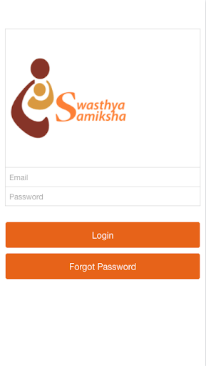 Android application Swasthya Samiksha screenshort