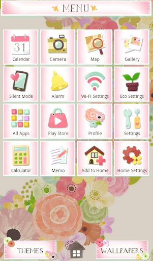Flower Wallpaper Flower Trail Screen 3