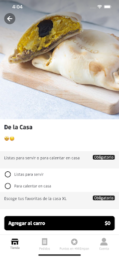 Empanada Mía CL Screen 3