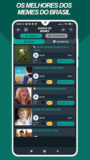Android application Meme Soundboard - Funny Memes screenshort