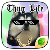 GO Keyboard Sticker Thug Life icon