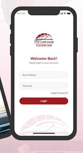 CarMan Technician Screen 2