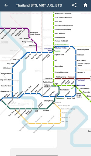 Thailand Bangkok Metro 泰国曼谷地铁 Screen 2