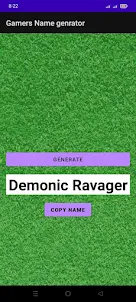 Game Character name Generator