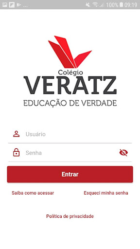 Android application Colégio Veratz screenshort