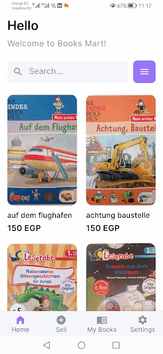 Android application Books Mart: Flea Market screenshort