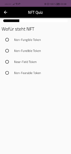 NFT erstellen Screen 2