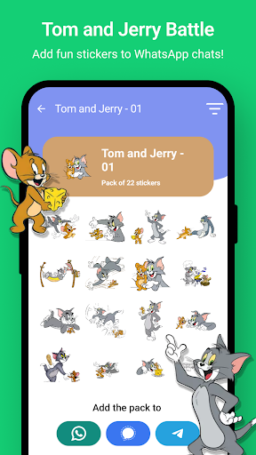 Screenshot of Stickers for chatting - WA