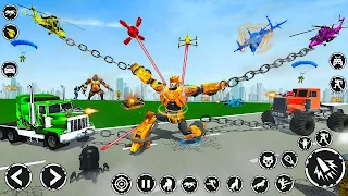 Animal Mech Wolf Robot Game - Screenshot 1