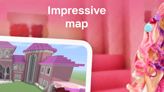 Barbie Pink Maps House