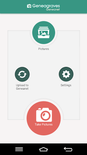Android application Geneagraves screenshort