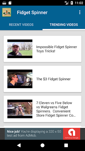 Fidget Spinner Looping Videos