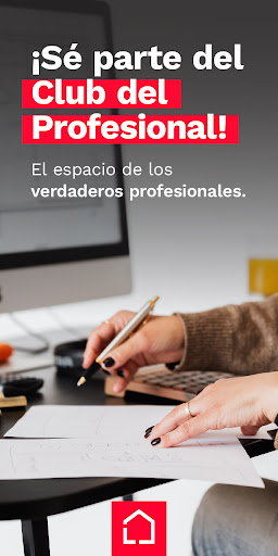 Android application Club del Profesional screenshort