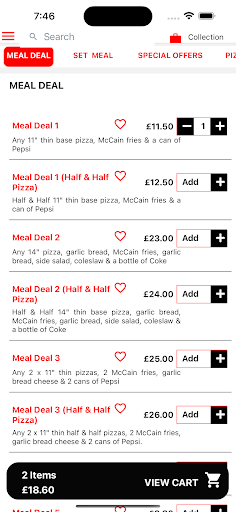 SOPRANOS PIZZAS Screen 3