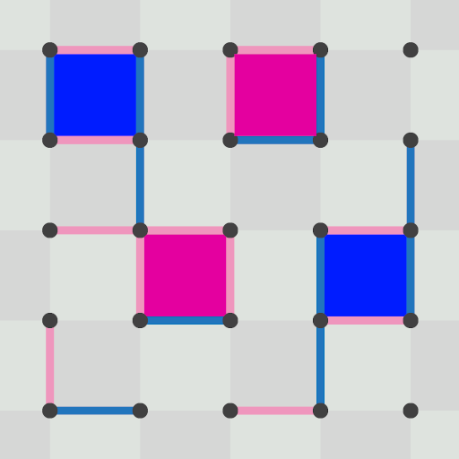 Dots And Boxes : Strategy game Logo