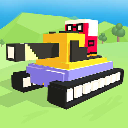 Pixel Tank War - Hero Run 3D