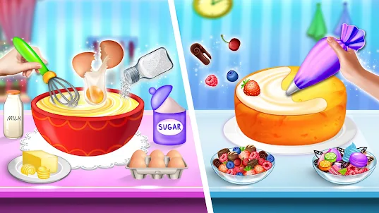 Cake Games: Baking & Cooking