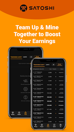 Satoshi App: Get Airdrops Screen 3
