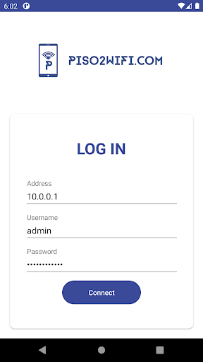 Piso2Wifi Manager Screen 2