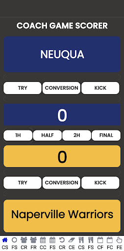 Neuqua Wildcats Rugby Fan App Screen 2