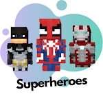 Cover Image of Download Skin Superheroes for MCPE  APK