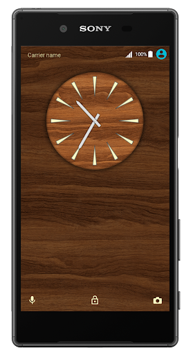 Wood for Xperia™ Theme Screen 3