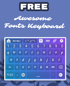 Amazing Fonts Keyboard
