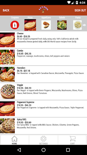 BCs Pizza Screen 3