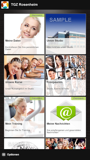 Android application TGZ Rosenheim screenshort