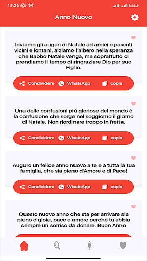 felice anno nuovo e Natale sms Screen 2