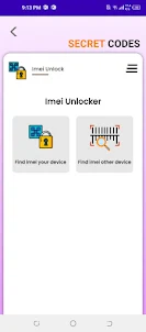 Secret Codes: IMEI Unlock
