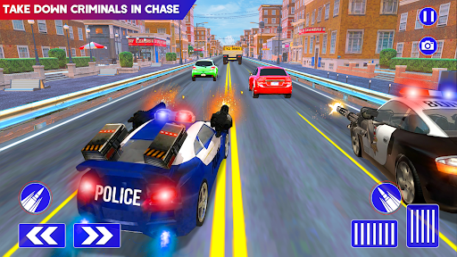 Police Chase Thief Car Games Screen 3