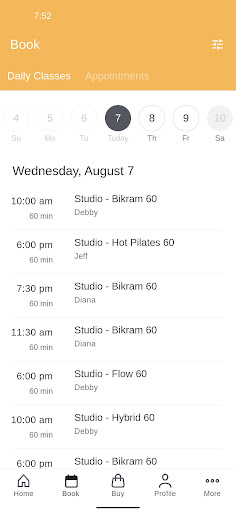 Bikram Yoga Rockville Screen 2