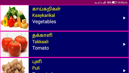 Learn Tamil From English Screenshot