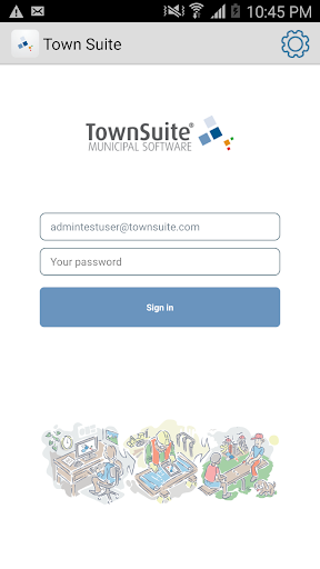 Android application TownSuite screenshort
