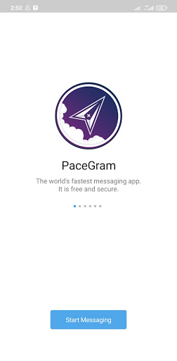 Android application PaceGram screenshort