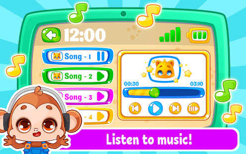 Скачать Babyphone & tablet - baby learning games, drawing Онлайн бесплатно на Андроид
