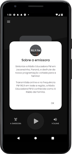 Rádio Educadora FM 90.9 Screen 2