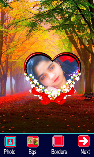 Android application Nature photo frame / editor screenshort