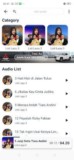 Pop Viral Lagu Hits Screen 2